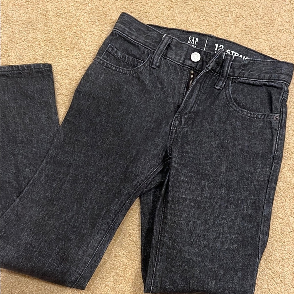 GAP Black Straight Leg Jeans Classic Style